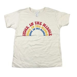 NWOT Rivet Apparel Stuck In The Middle Tee